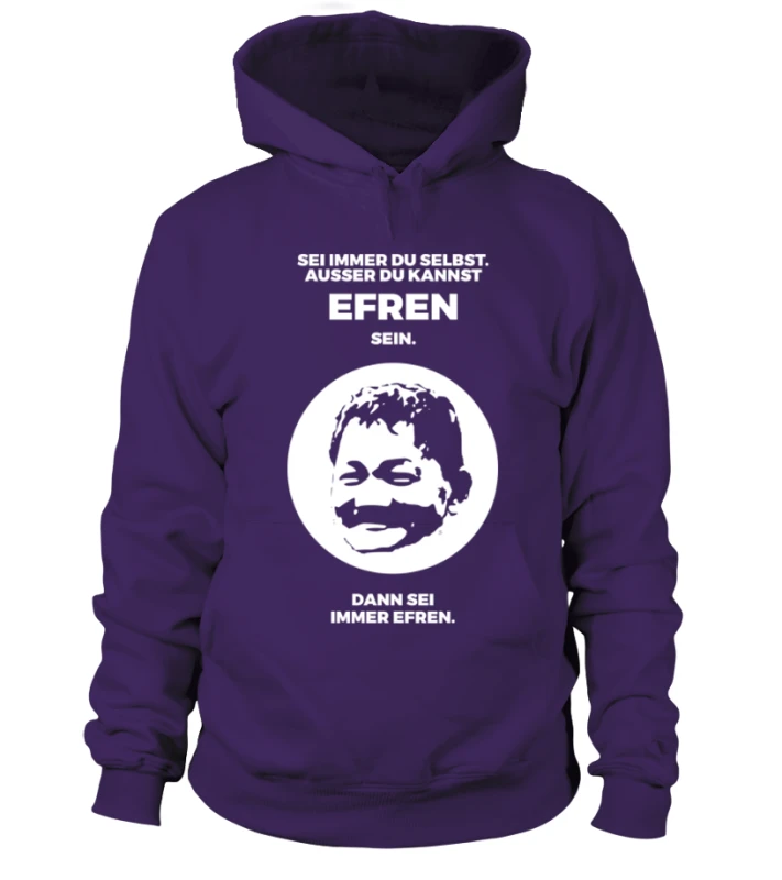 Hoodie Unisex: Sei immer Du selbst. Größe XS-5XL, verschiedene Farben