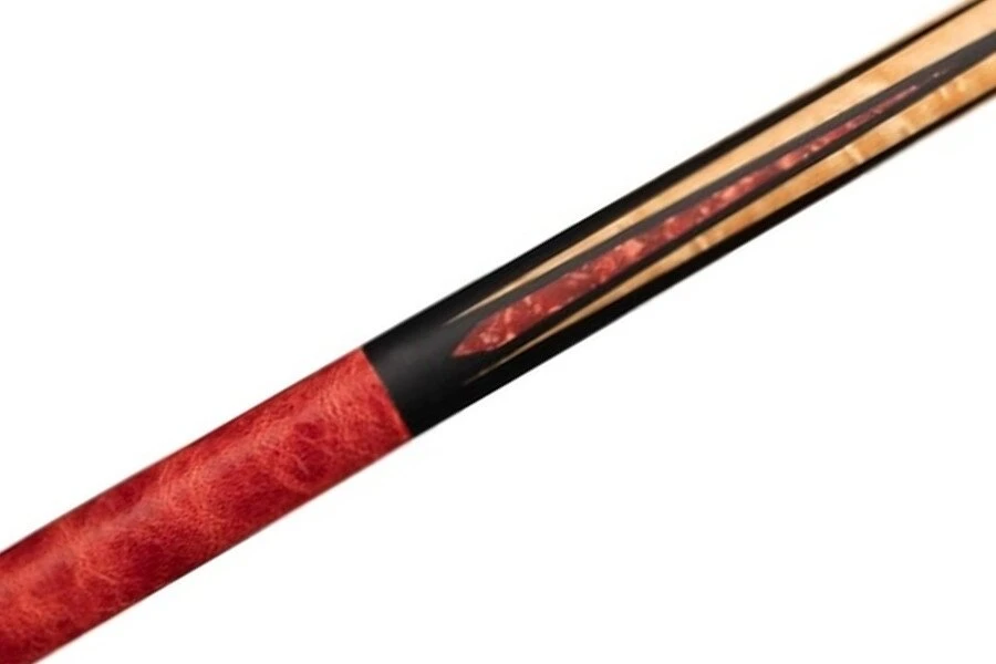 Lucasi Hybrid LHLE2 Pool-Billard-Queue mit Zero Flexpoint Low Deflection Hybrid-Oberteil und Uni-Loc-Gewinde