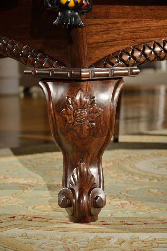 Pool-Billardtisch Arizona, 9-Fuß, im Antik-Look