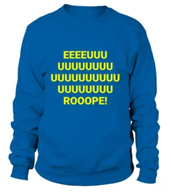 Sweatshirt Unisex: Europe, Königsblau