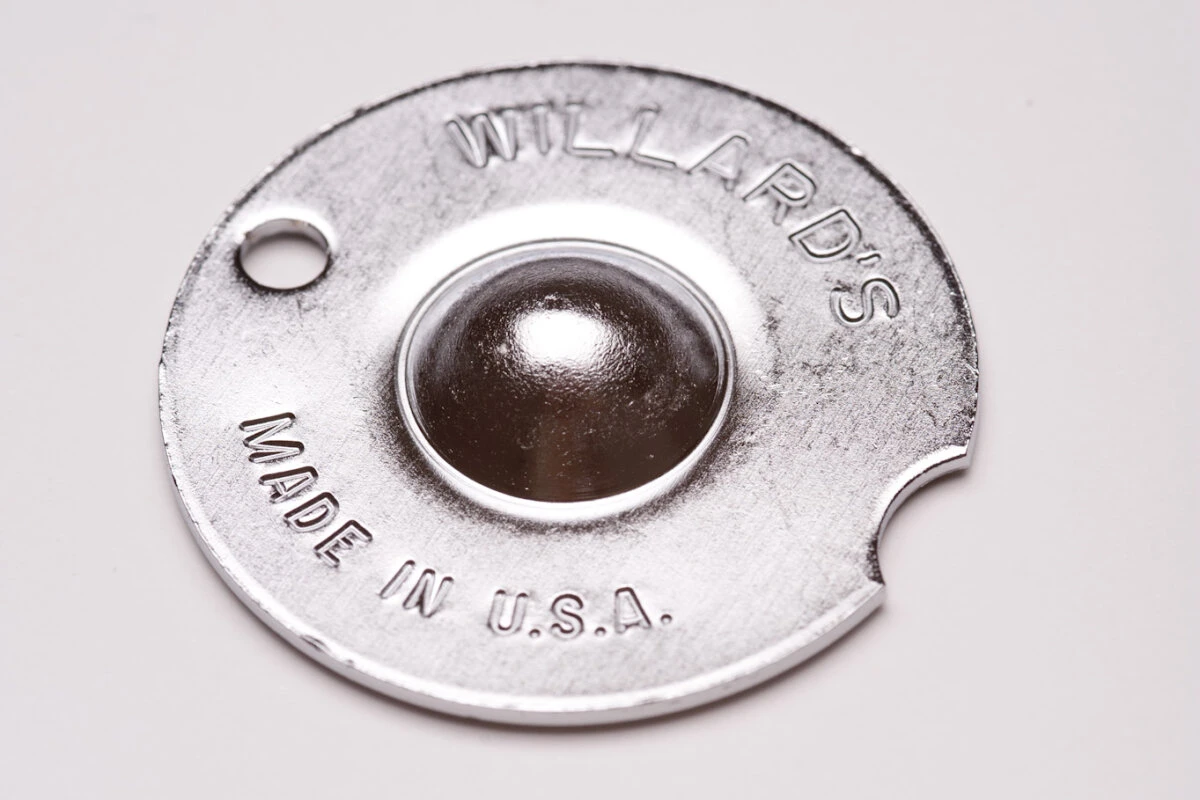Willard's Cue Tip Shaper, Lederformer, für Snooker